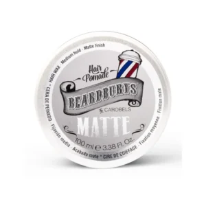 Cera Mate Beardburys Matt-Clay – Fijación Fuerte y Acabado Natural