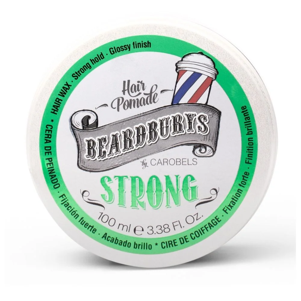 Cera para el Pelo Strong Beardburys – Fijación Fuerte para Estilos Definidos y Duraderos
