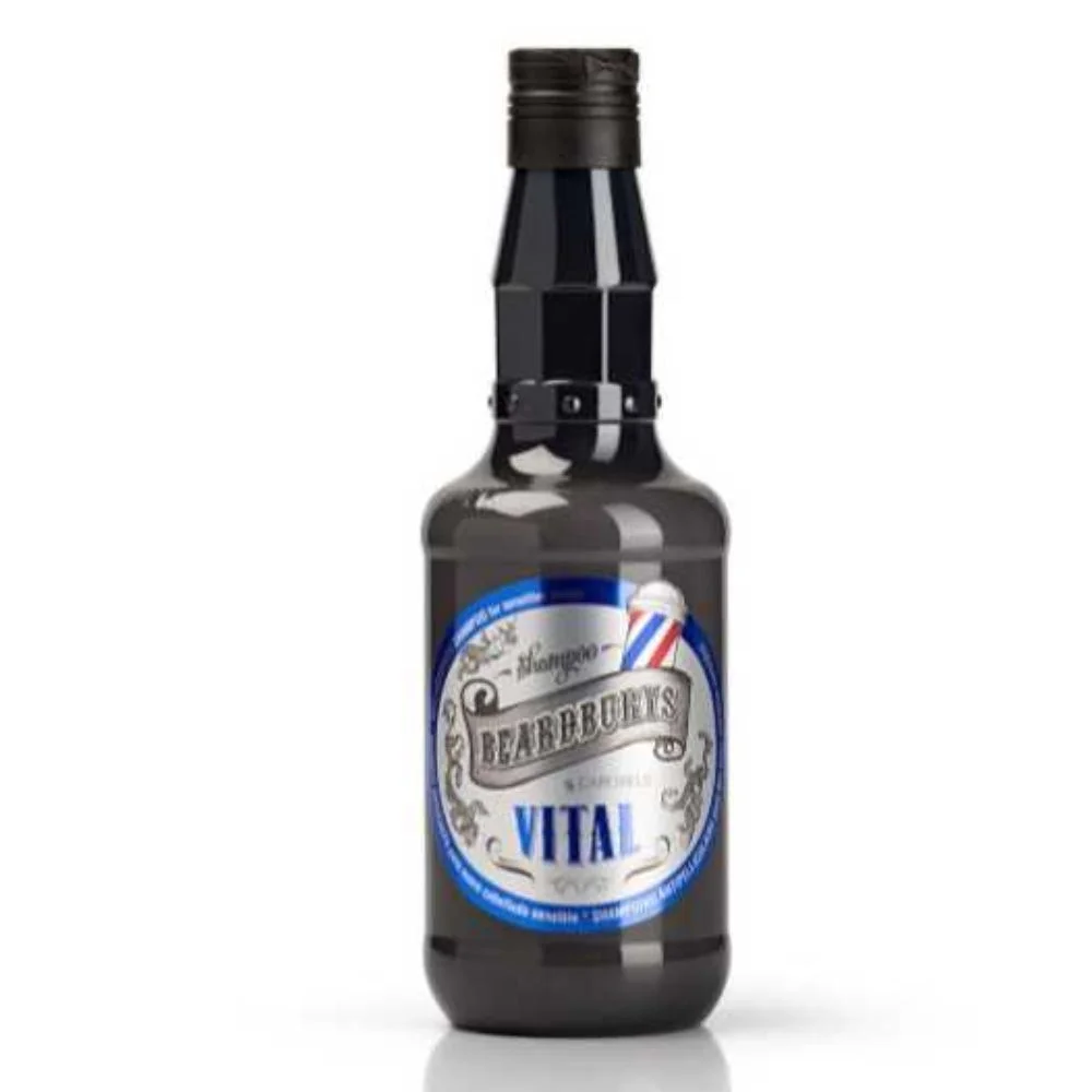 Champú Anticaspa Sin Parabenos Beardburys Vital – Elimina la Caspa y Revitaliza el Cuero Cabelludo