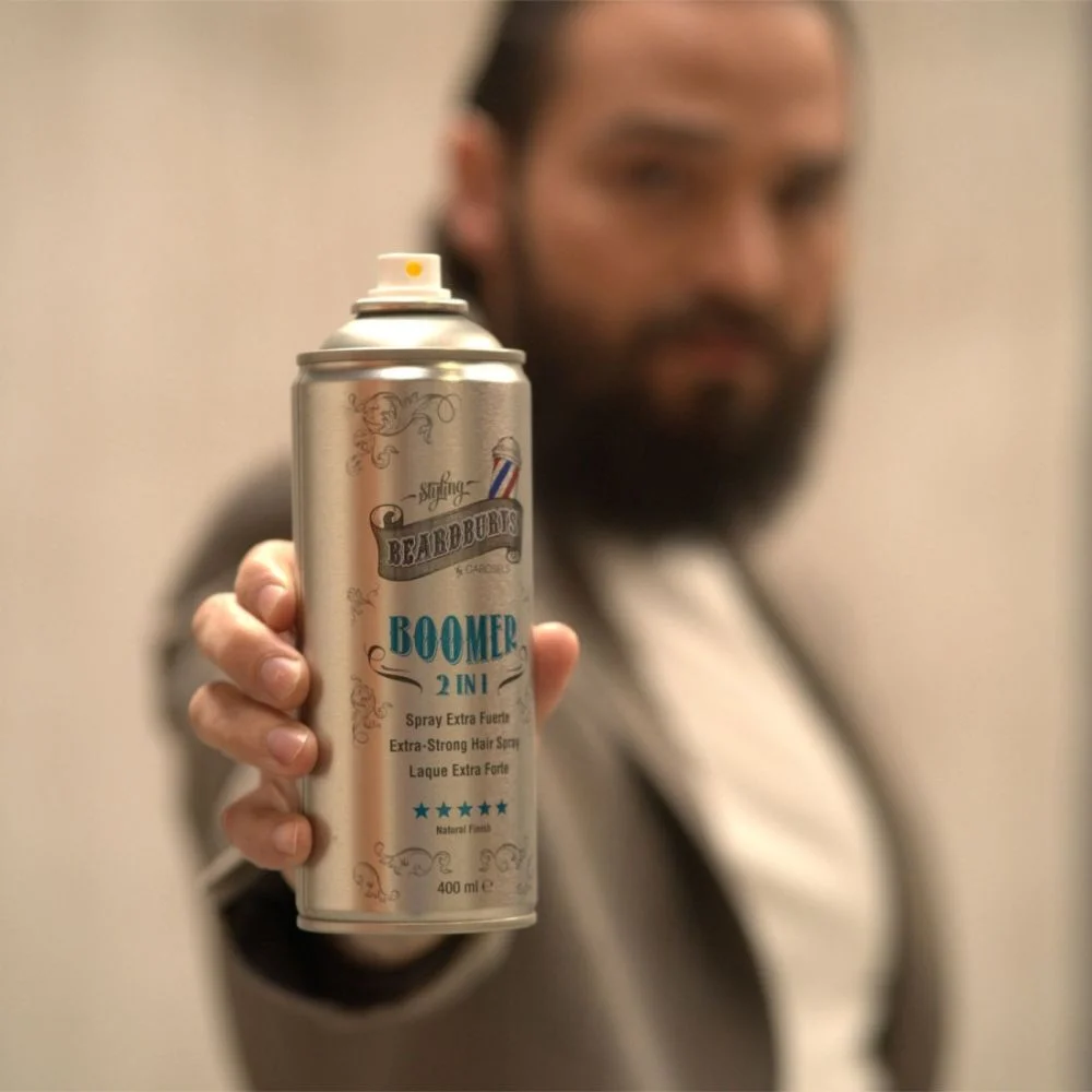 Laca para el Cabello 2 en 1 Beardburys BOOMER